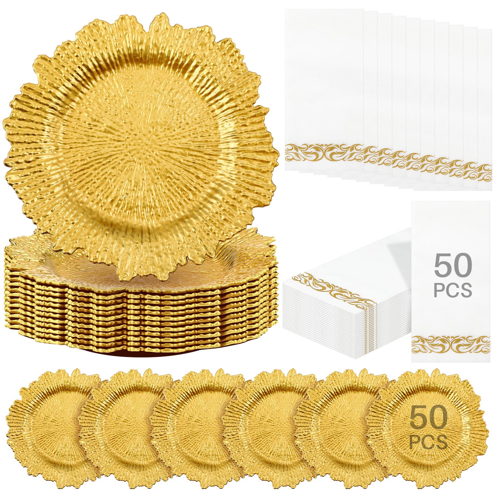 Nitial Reef Charger Plate Set Bulk 13