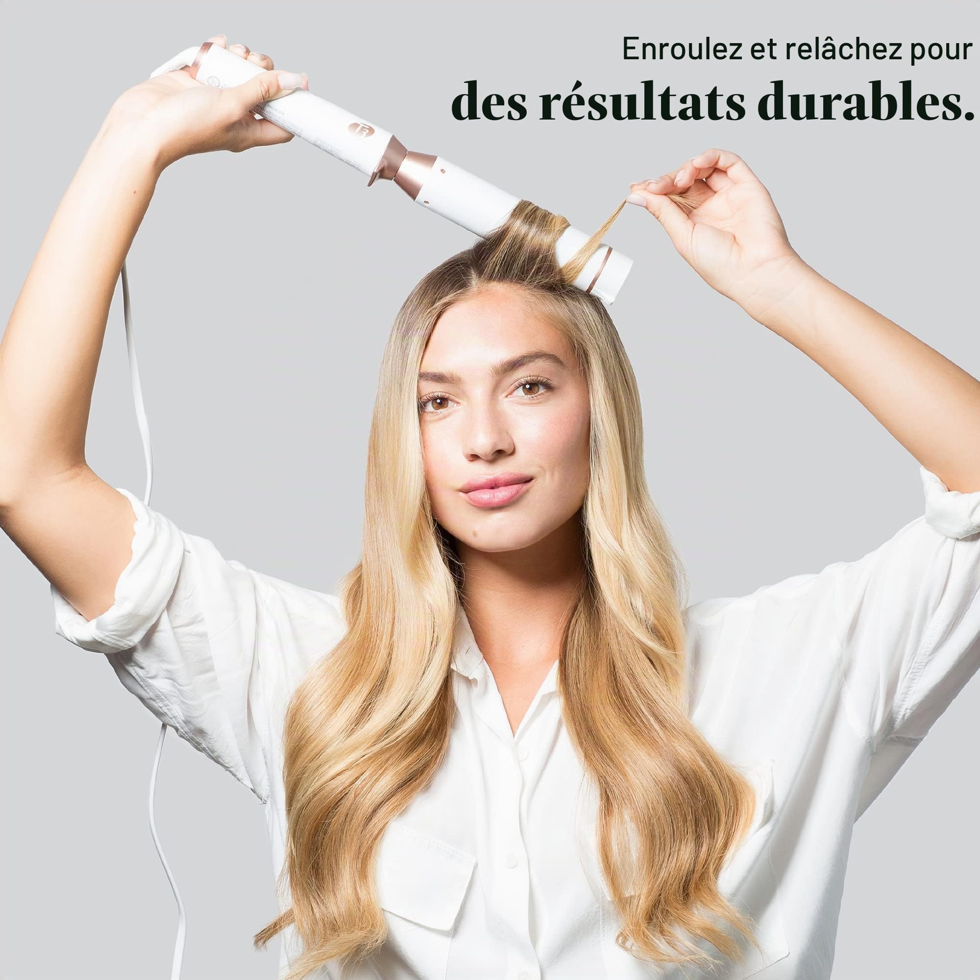 T3 Fer à Friser Interchangeable et Cylindres de Coiffage
