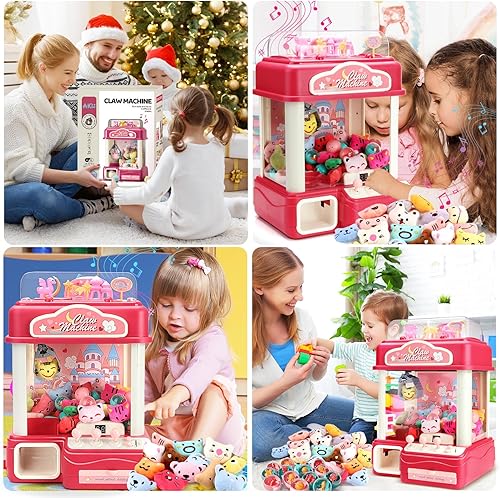 Miniatura 5 de AIQI Máquina de garras para niños, agarrador grande para expendedores de dulces, dispensador de premios para niñas y niños, máquina de juego