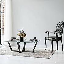 Dmora – Tavolino da Salotto Vela, Tavolo Basso da caffè, Portariviste per Divano, Ripiano da Soggiorno, 105x65h35 cm, Antracite