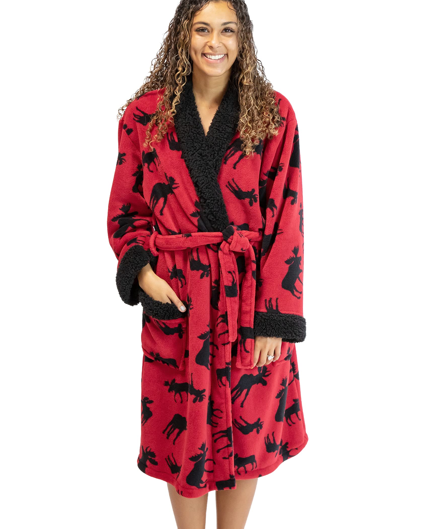 Lazy One Ultra-Cozy Bathrobes for Women