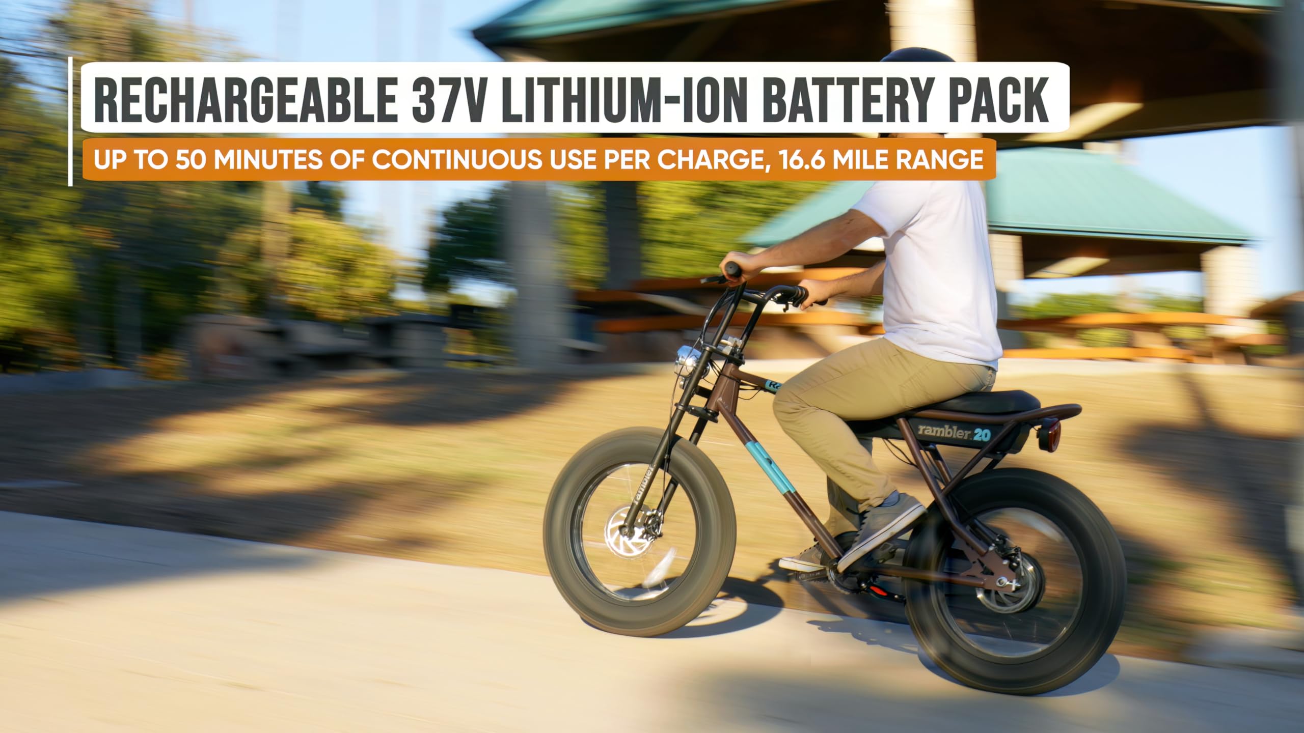 Razorrambler 20 Class Adult Electric Bike With Retro Style