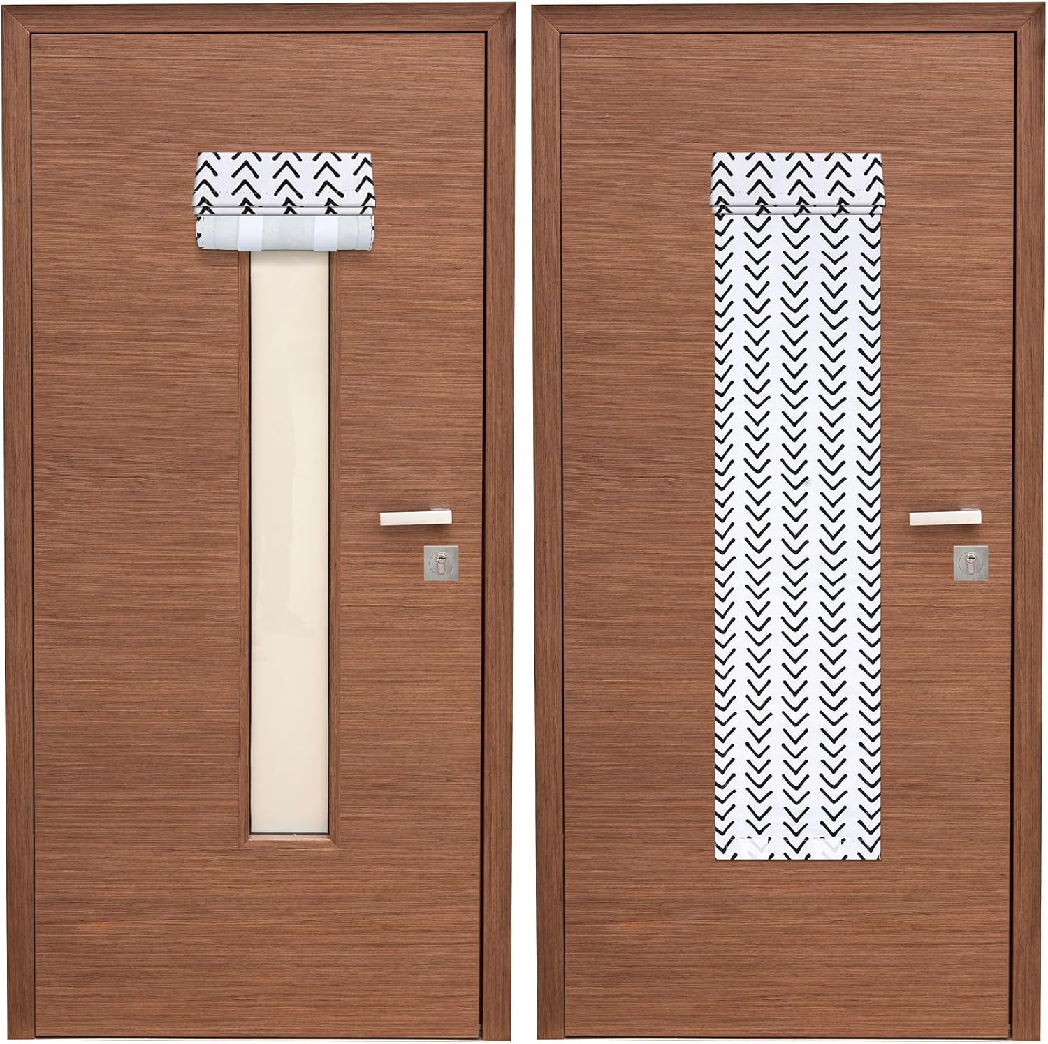 Leinuosen 2 Pcs Arrow Classroom Door Window Cover Arrow