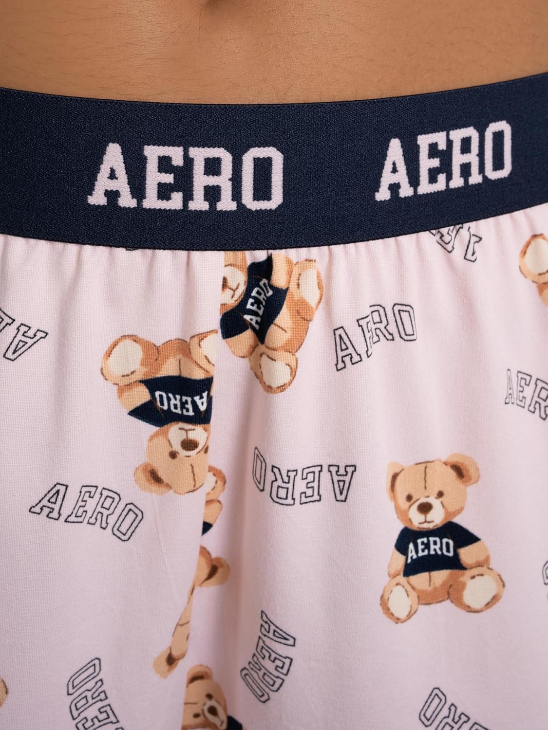 AEROPOSTALE womens Short Sleeve and Boxer Shorts 2pc Pj - Image 7