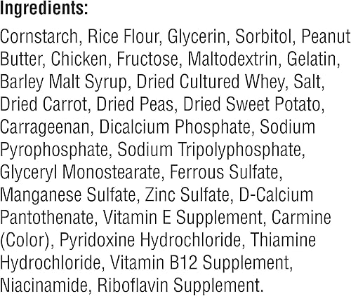 Miniatura 7 de SmartBones Twistz relleno con mantequilla de cacahuete 6 unidades, masticables sin piel cruda para perros, sin conservantes artificiales ni sabores