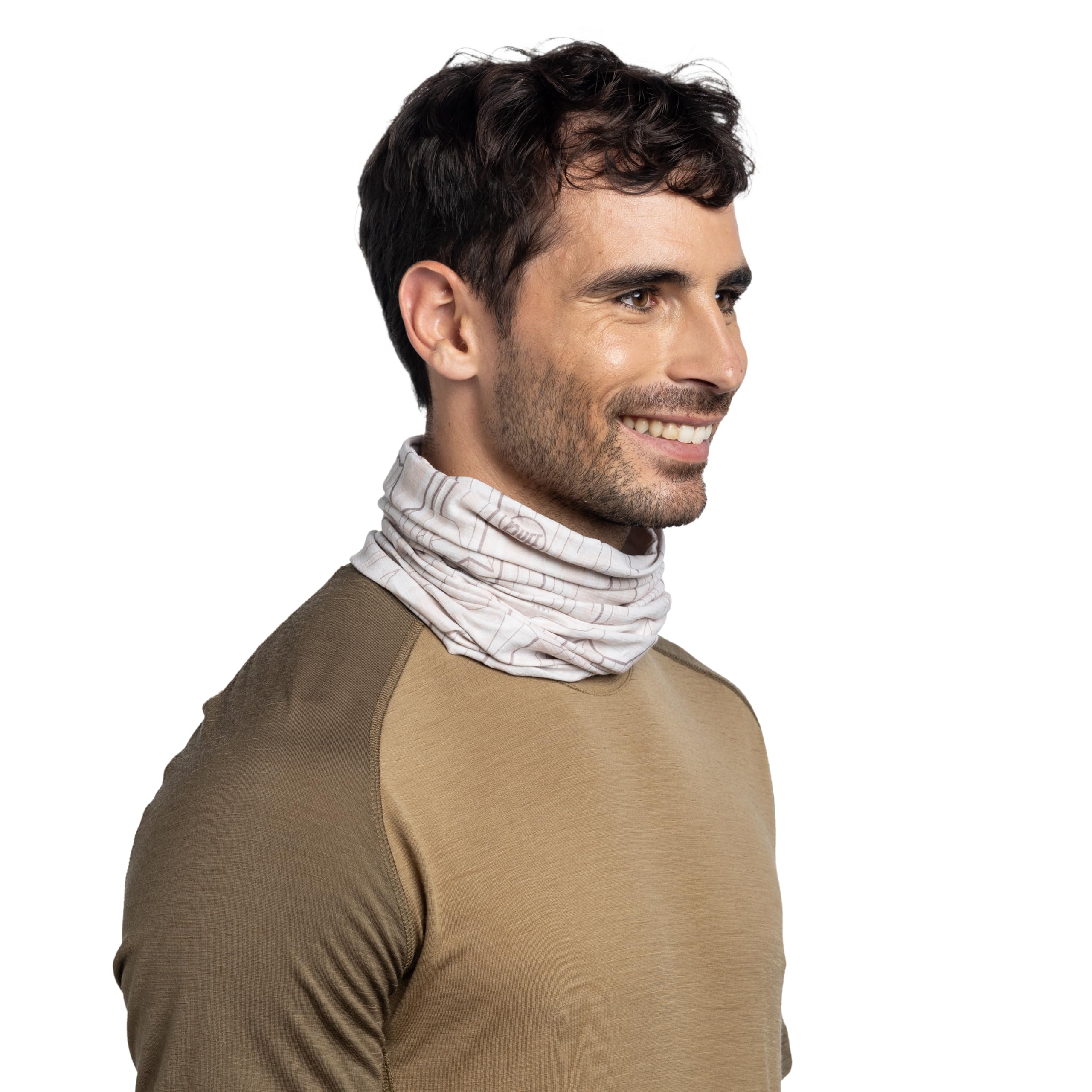 Buff Scaldacollo Coolnet UV Grey Unisex Adulti
