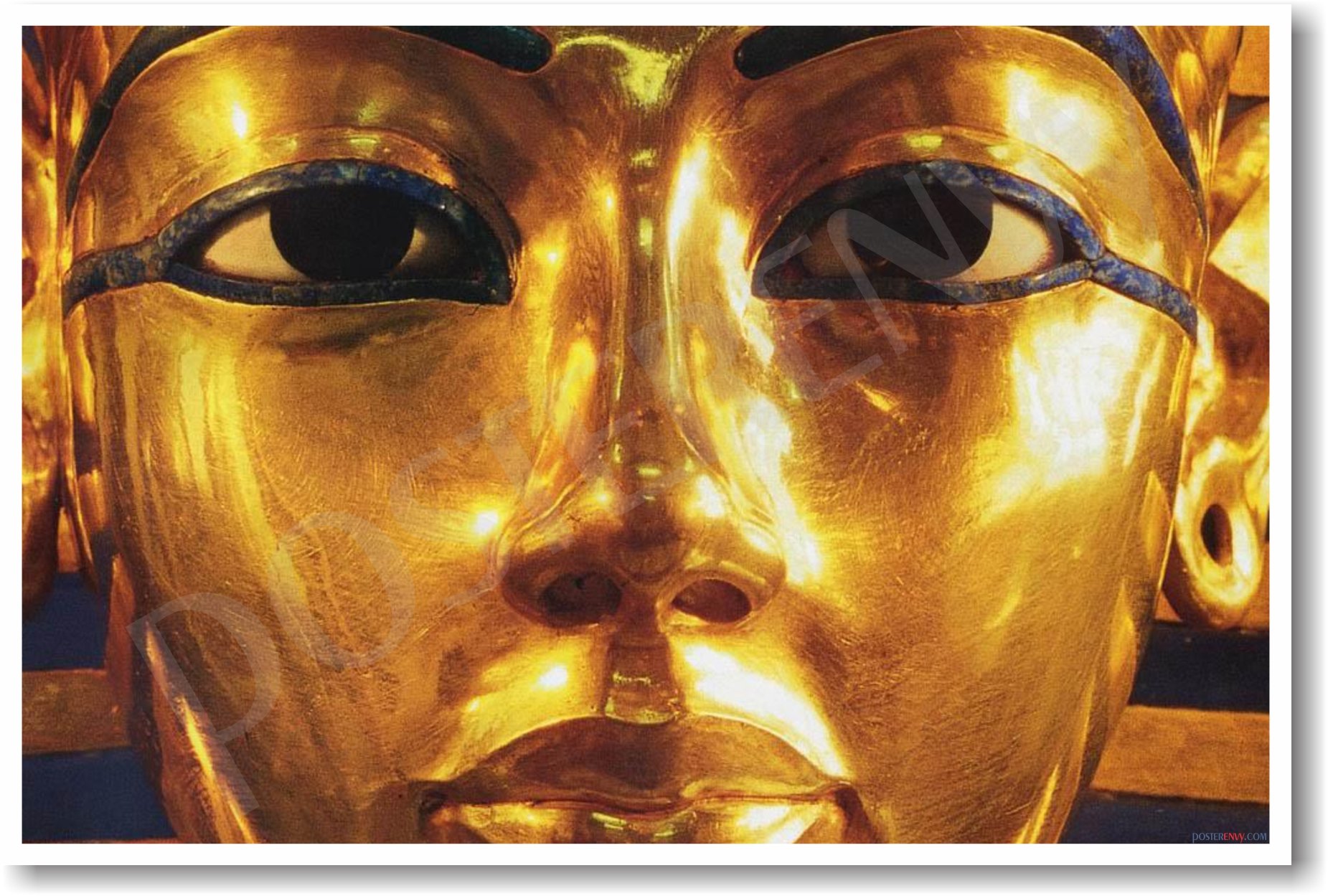 King Tut - Egyptian Pharaoh - Social Studies Classroom Poster