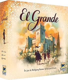 Asmodee Hans im Glück El Grande – Gesellschaftsspiele – Brettspiele – Strategiespiele ab 12 Jahren – 2 bis 5 Spieler – französische Version