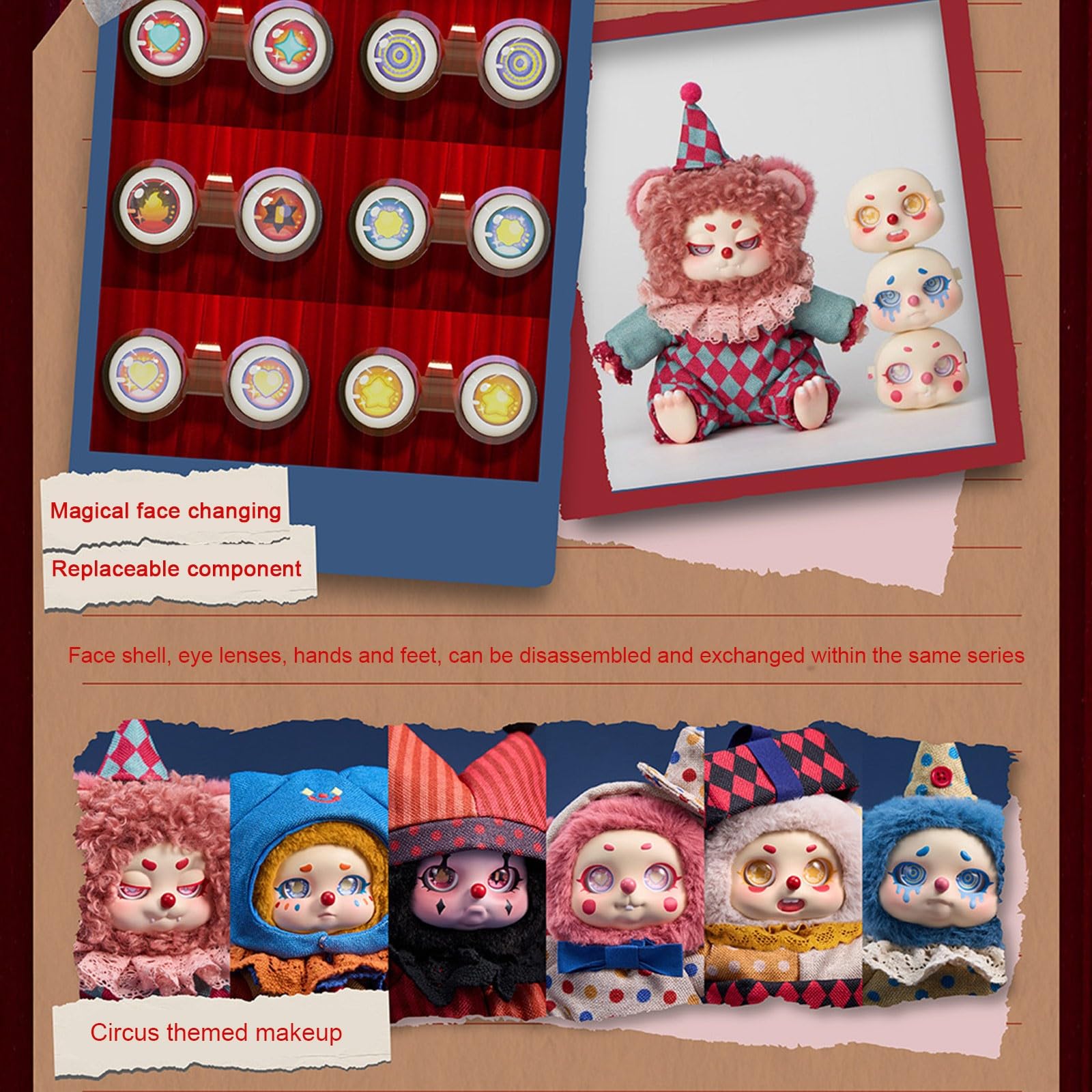 Muñecos de peluche, caja sorpresa, lindas figuras coleccionables, juguetes, regalos de cumpleaños
