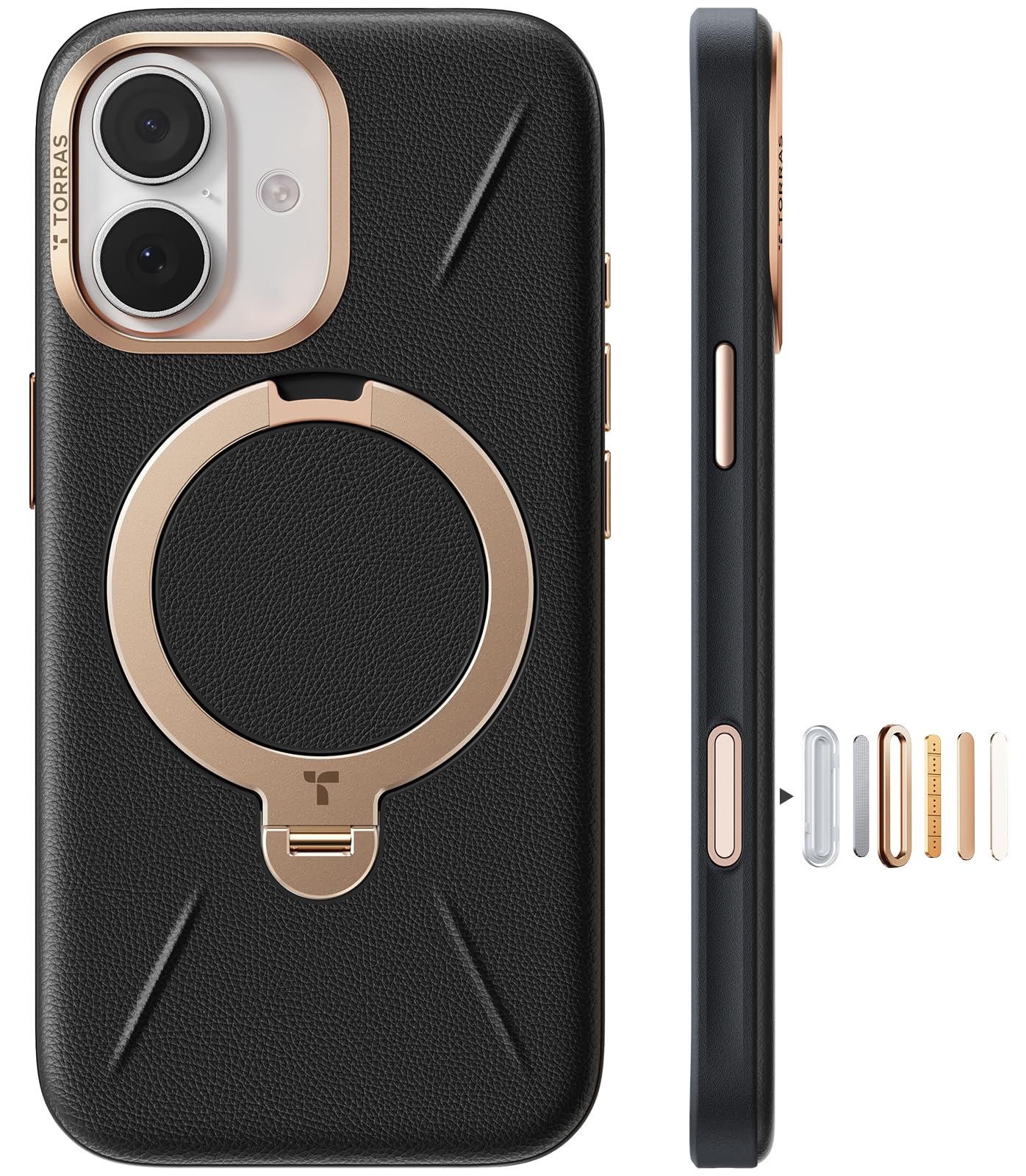 Amazon.co.jp: TORRAS iPhone 17 用 ケース【新感覚レザー