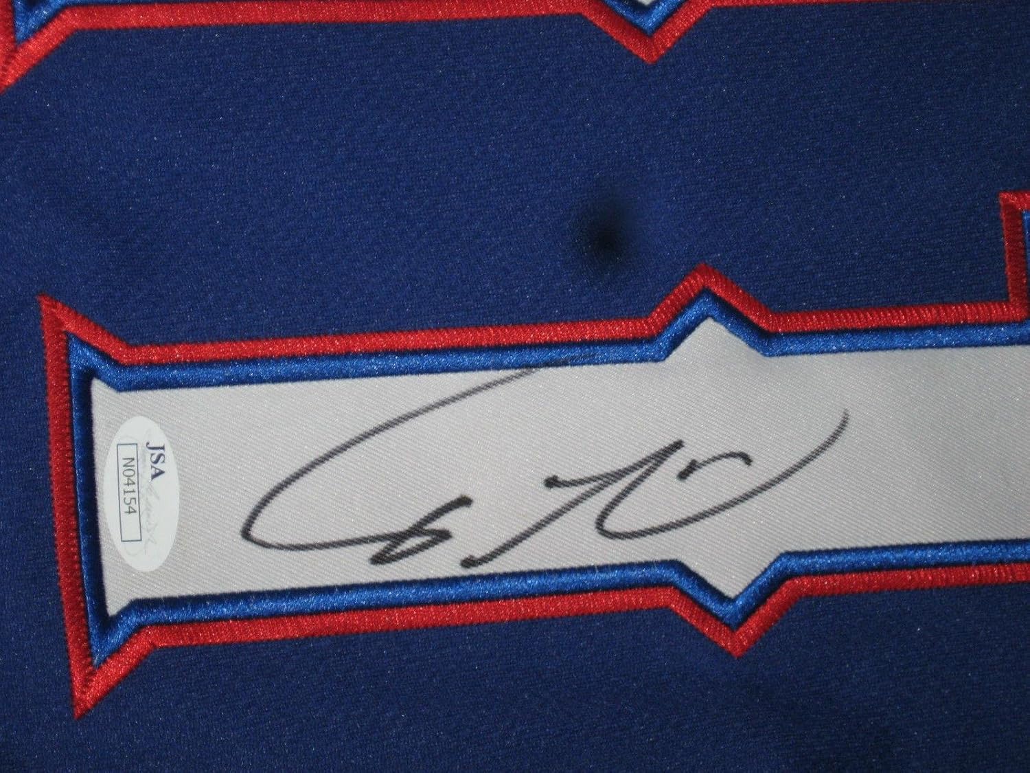 Yu Darvish Autographed Jersey Majestic coa Sz52 Japan