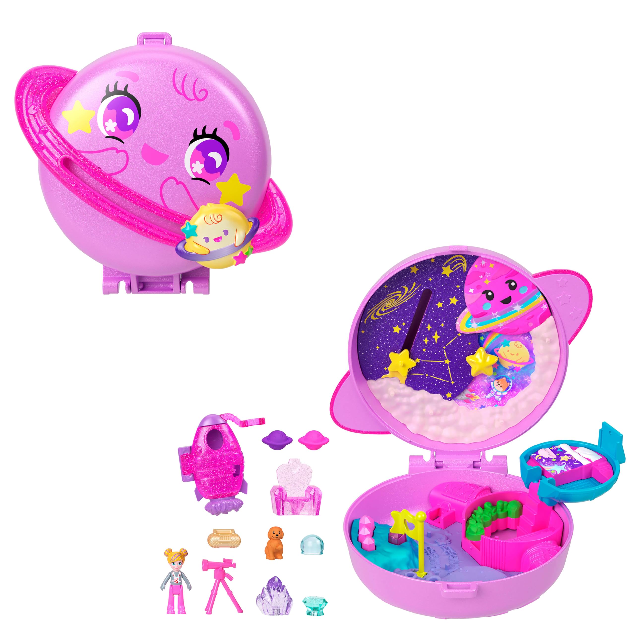 Polly Pocket Planet Polly Outer Space Compact