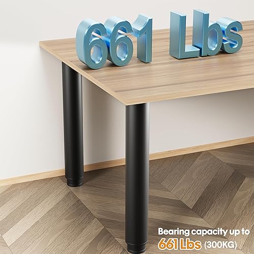 Miniatura 7 de Patas ajustables de metal para muebles de 10 a 17 pulgadas, patas de gabinete de sofá Wlrrcwdttc de altura ajustable, patas de soporte de repuesto