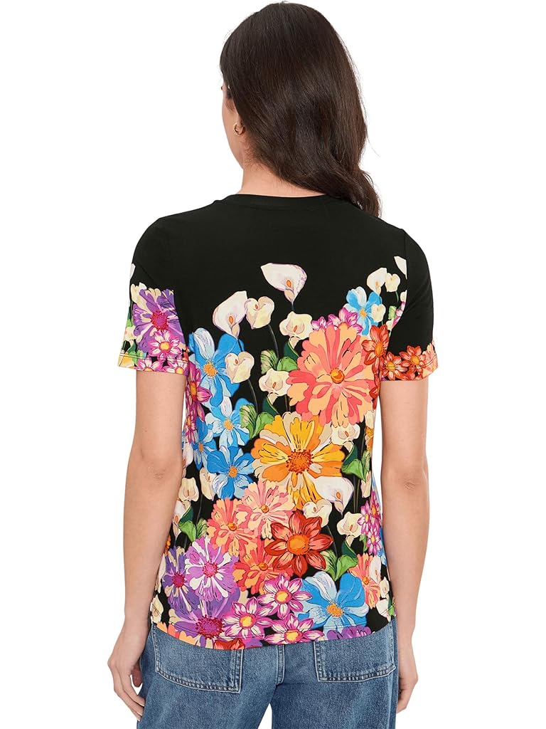 Multi Johnny Was The Janie Favorite Short Sleeve Crew Neck Tee