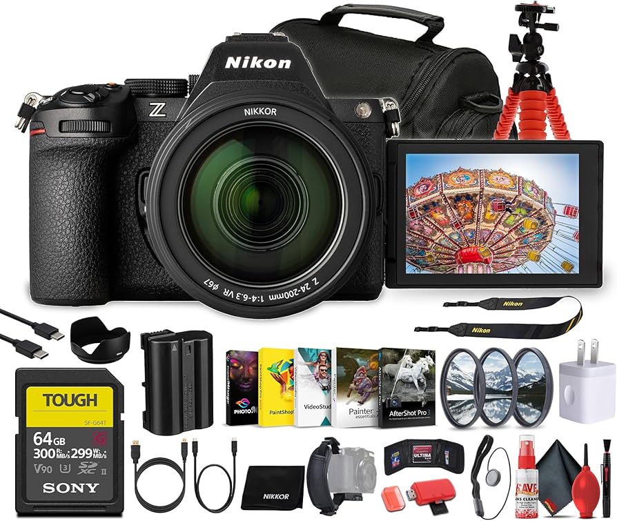 Amazon.com : Nikon Z5 II Mirrorless Camera with 24-200mm f/4-6.3 Amazon.com : Nikon Z5 II Mirrorless Camera with 24-200mm f/4-6.3
