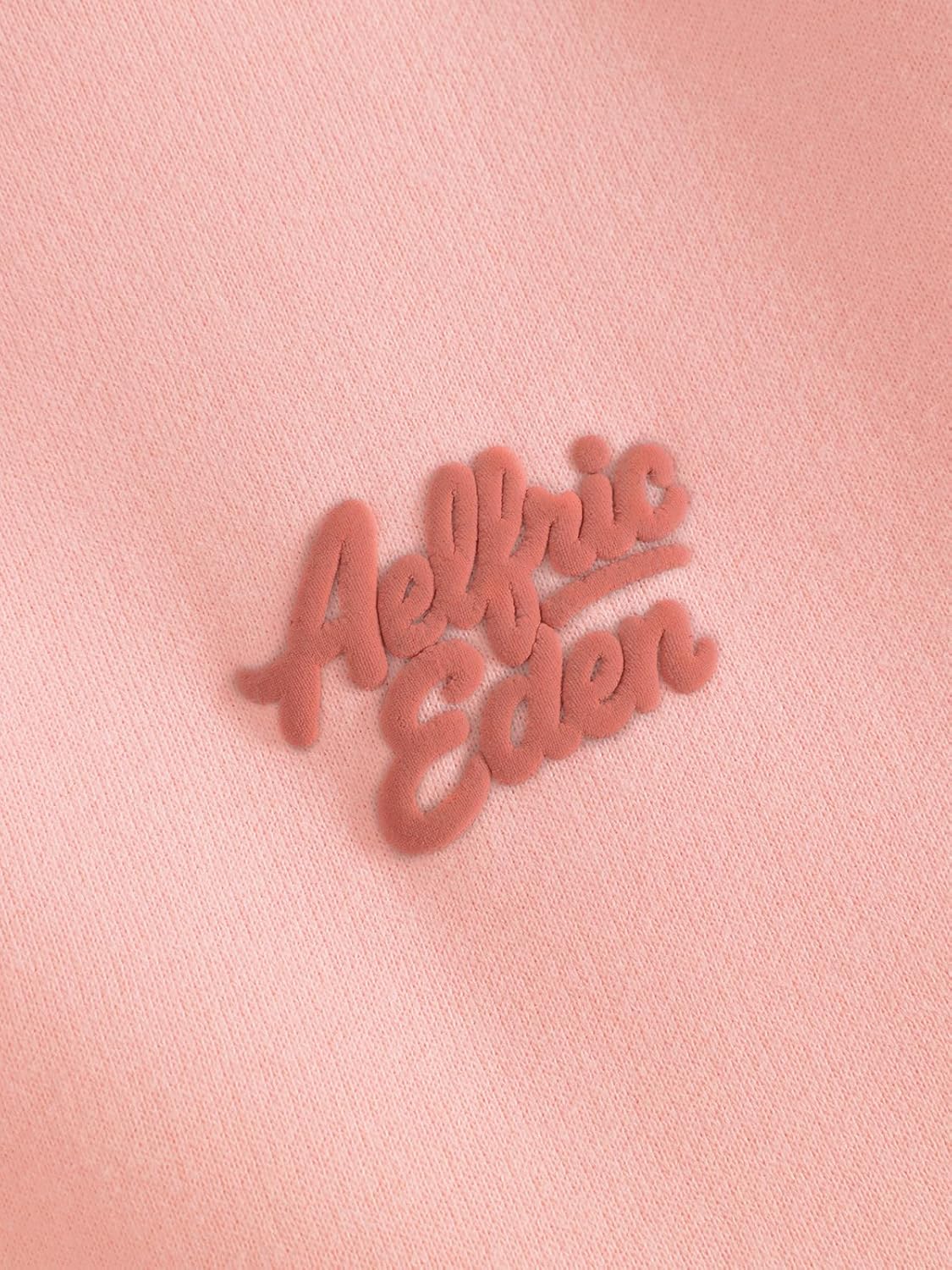 Aelfric Eden Baggy Sweatsuit Set for Womens Fleece 2 Piece Outfits Tracksuit Matching Crop Top Hoodies Barrel Pants