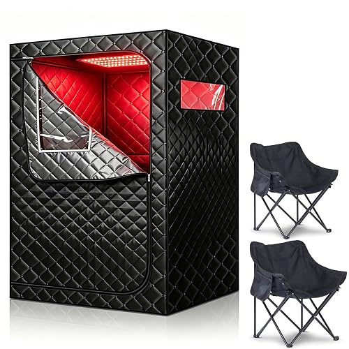 TaTalife 2 Person Portable Infrared Sauna product photo (Home Saunas) — ScooterReviewPro review