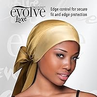 Vista 5 de Firstline Evolve Essentials - Pañuelo de satén con borde envolvente, color champán, 1 unidad (paquete de 1)