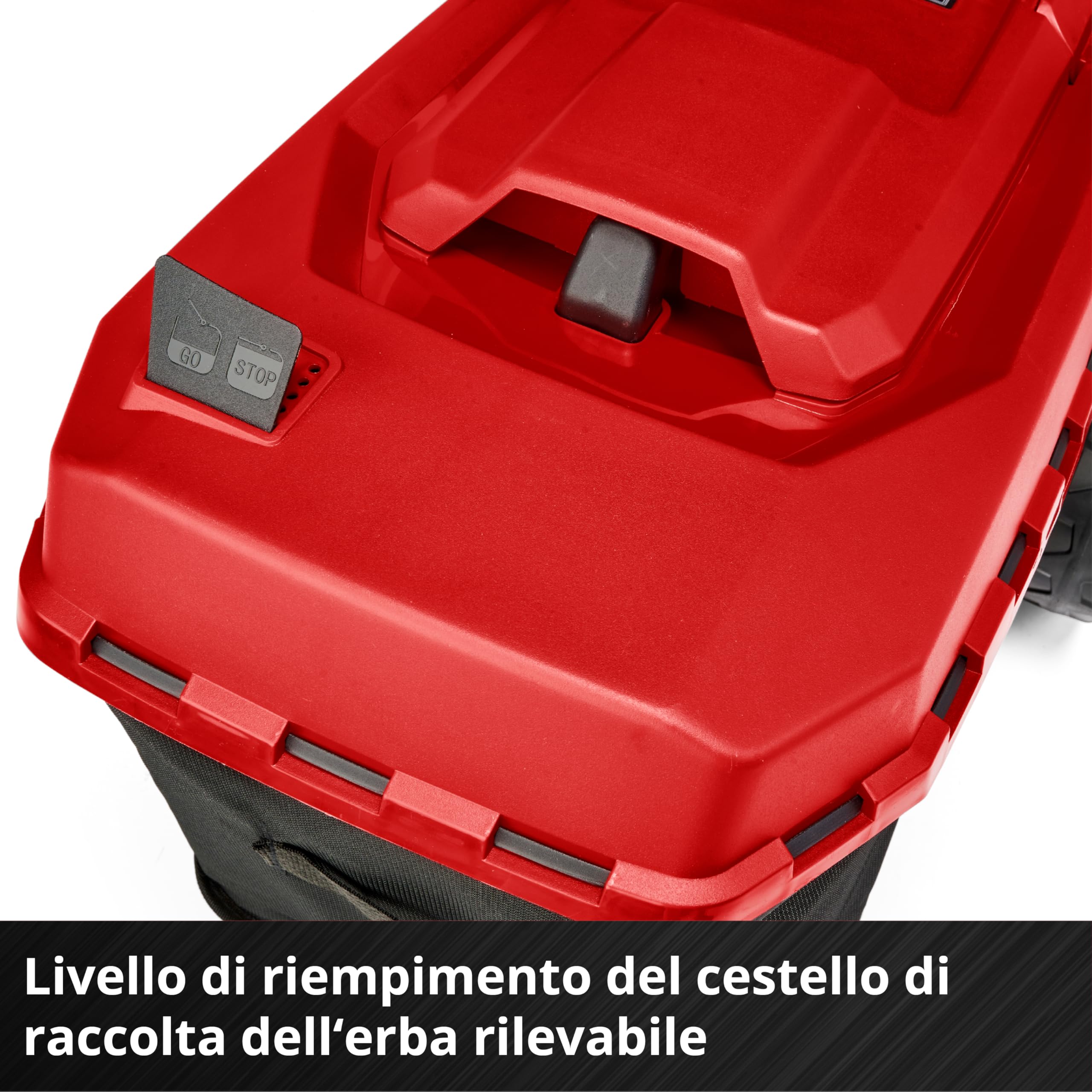 Einhell Professional Tagliaerba a batteria RASARRO 36/40 Kit Power X-Change (36 V, largh. di taglio 40 cm, fino a 500 m², Brushless, 50 l, alt. di taglio 25-75 mm, incl. 2x4,0 Ah + 1x Twincharger)