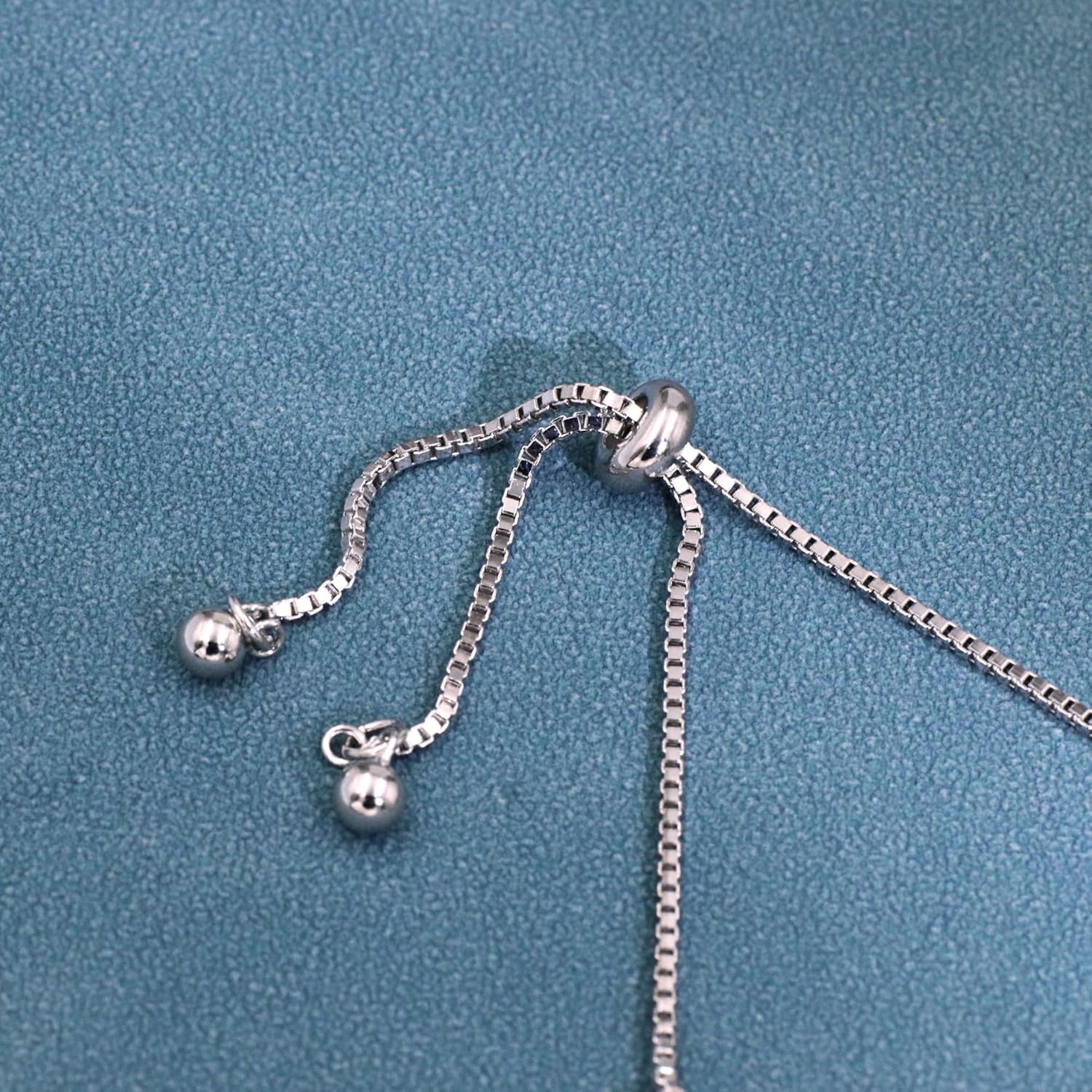 TIANYU GEMS Tennis Bracelets for Women I Moissanite Charm Bracelet I 18K Gold Plated Sterling Silver Bracelet - Image 8