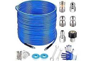 Sewer Jetter Kit: Essential Clog-Clearing Power for Pressure Washers