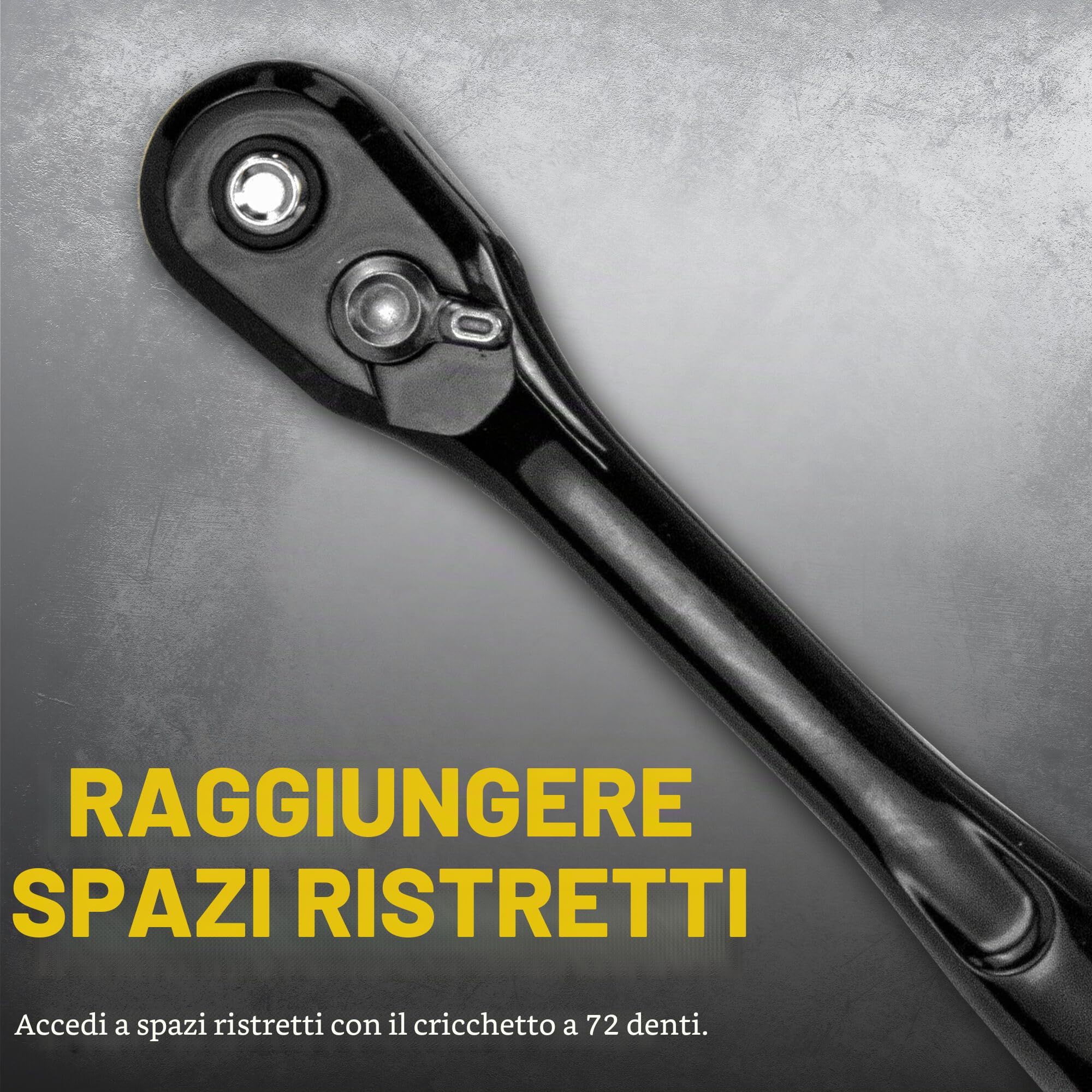 DEWALT DWMT74739 - Set di chiavi a bussola combinate da 1/2", 23 pezzi