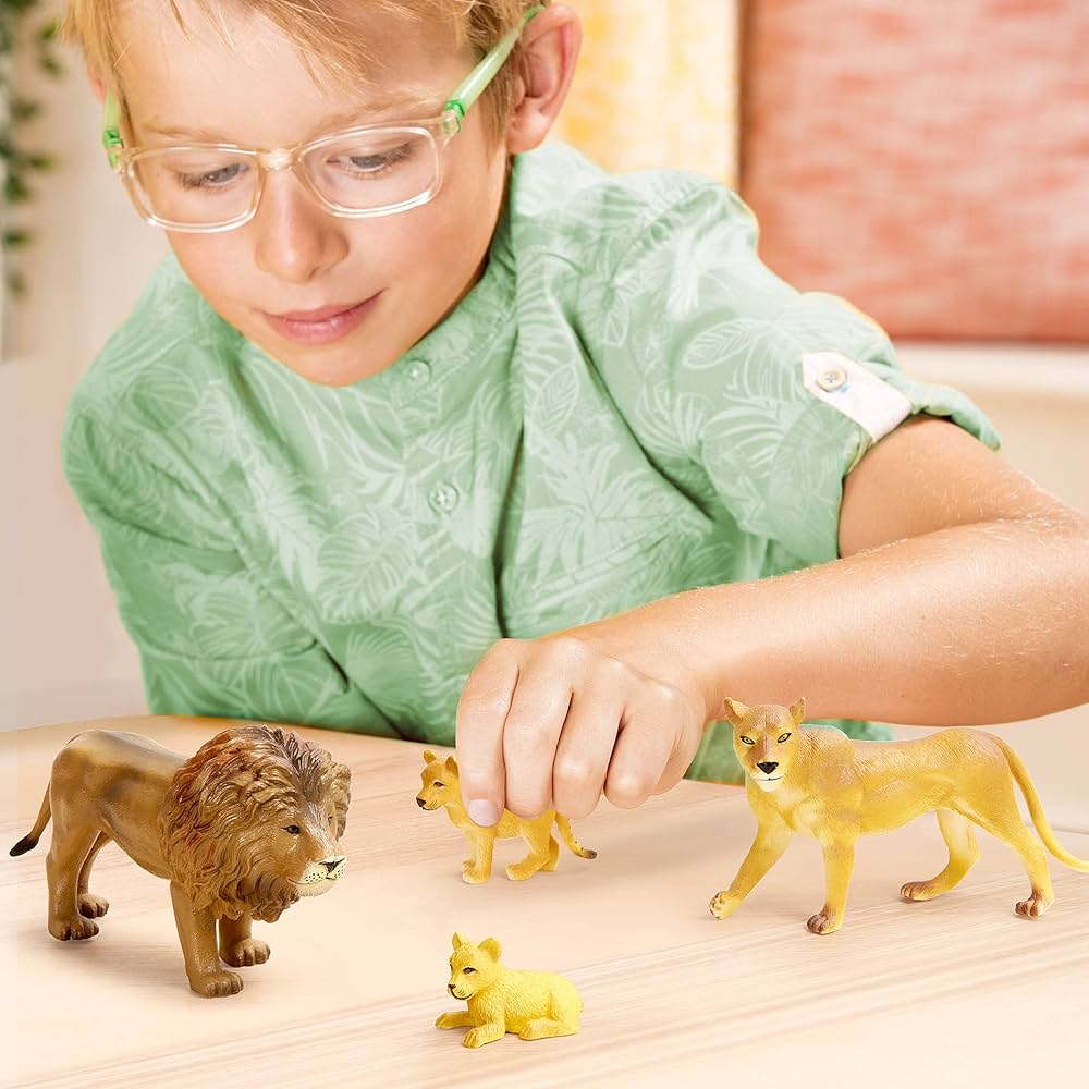 Amazon.co.jp: Terra ライオン フィギュア ライオン・ファミリー