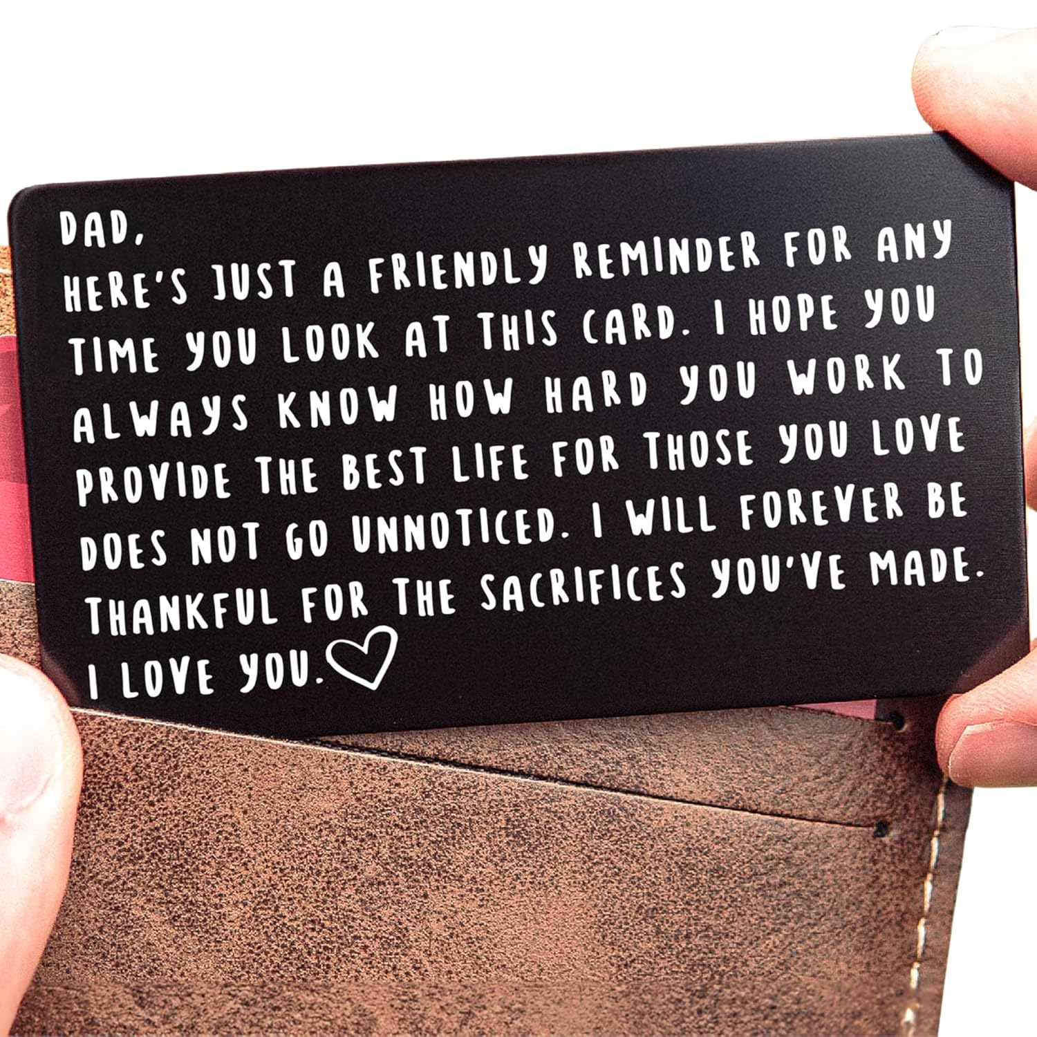 Wallet Card for Dad ("I Love You, Dad") Thumbnail