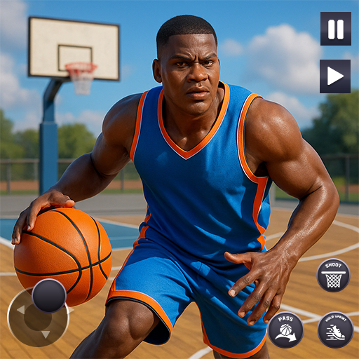 Basketball 3D Dunk Head Shot Basketball Game 2K25: American Dream Basketball Street Hoops Slam Dunk World Cup
