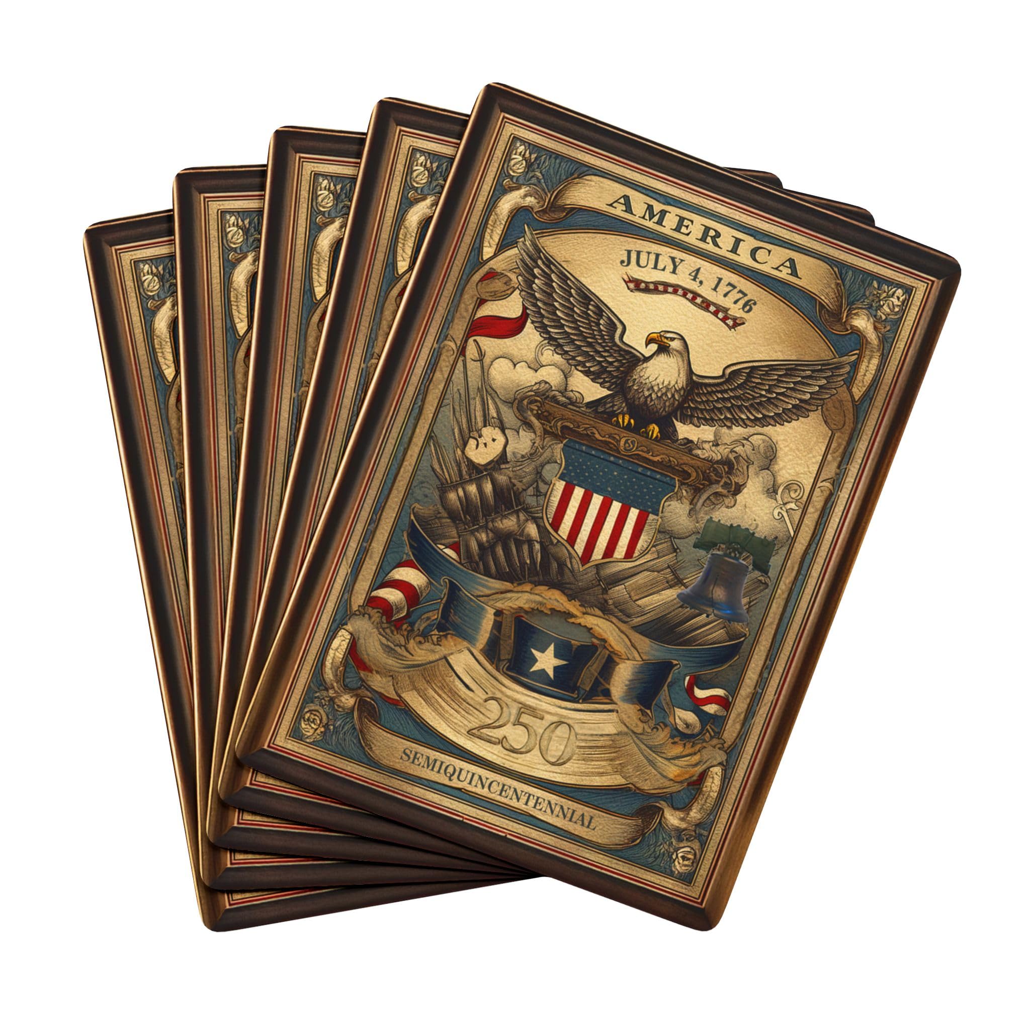 Amazon.com: Premium Playing Cards, Patriotic America 250th