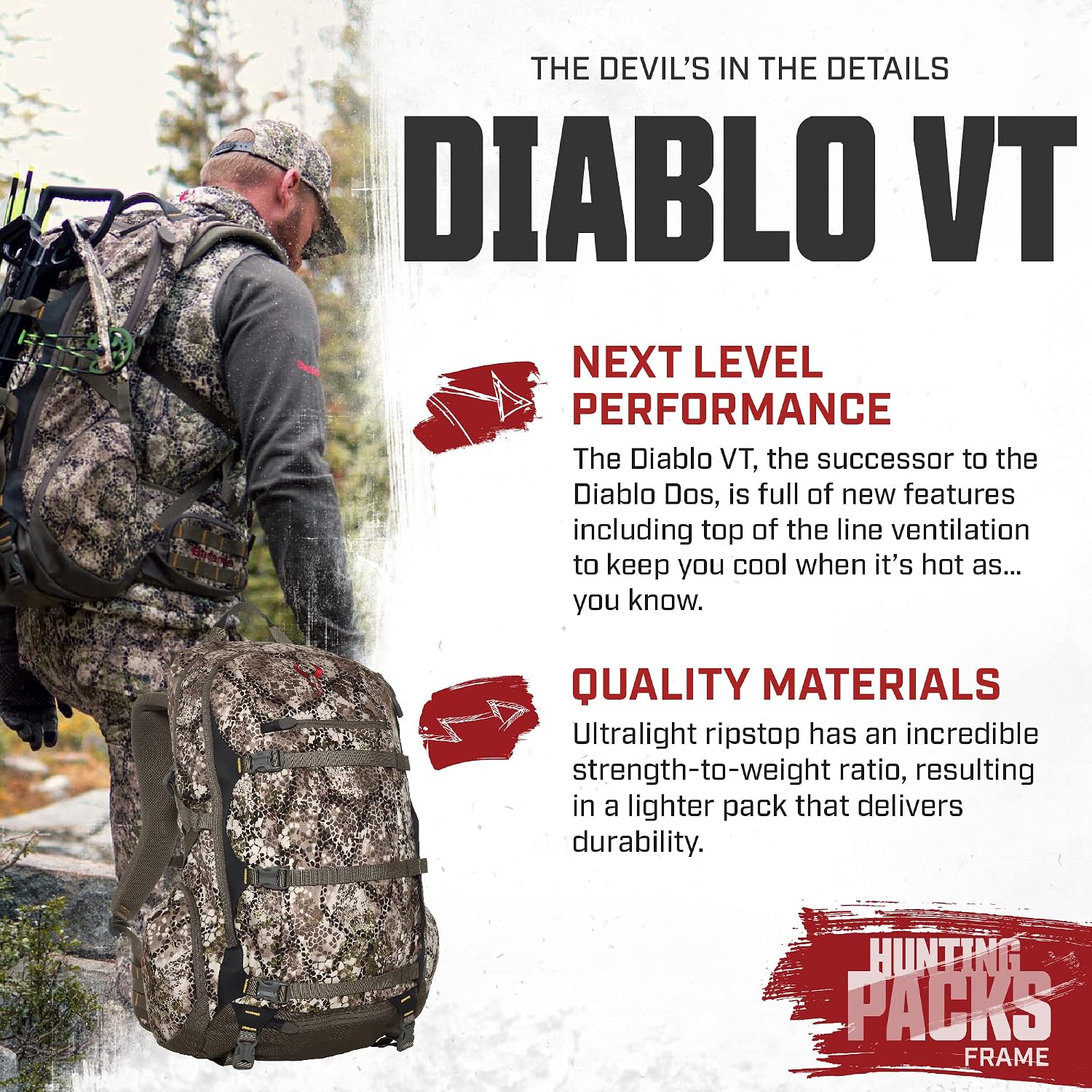 Buy Badlands Diablo VT Hunting Backpack 