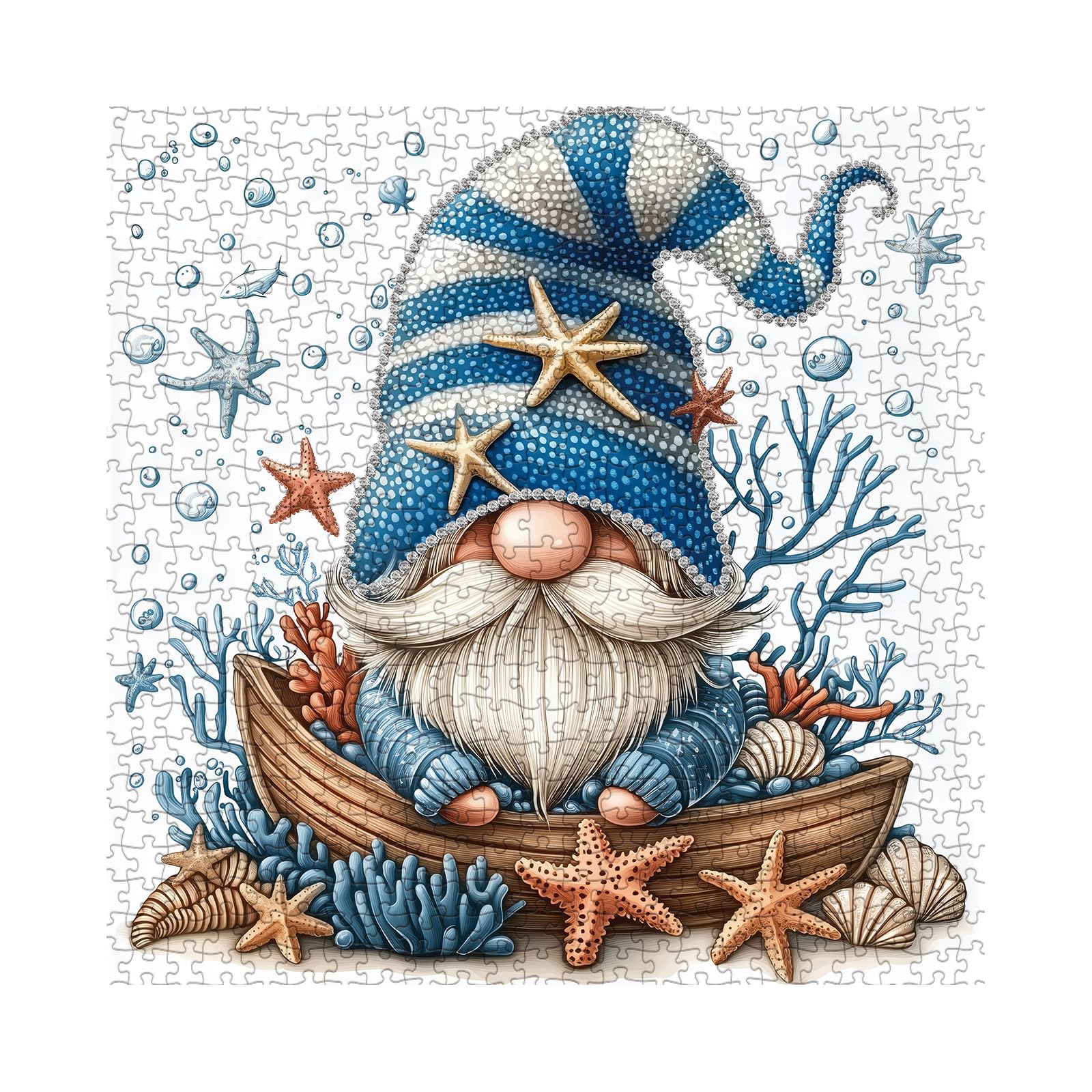 Beach Puzzles Shiartex Colorful Seashell Puzzle For Adult, Ocean