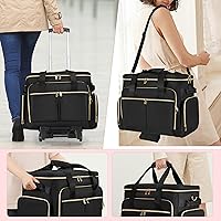Borsa Per Insegnanti Prokva Con Rotelle - Trolley Staccabile E Scomparto Laptop 15.6" | Design Brevettato Nero - Foto 10