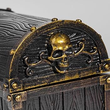 CASEMATIX Mimic Dice Chest And DND Dice Case With 7 Included RPG Dice