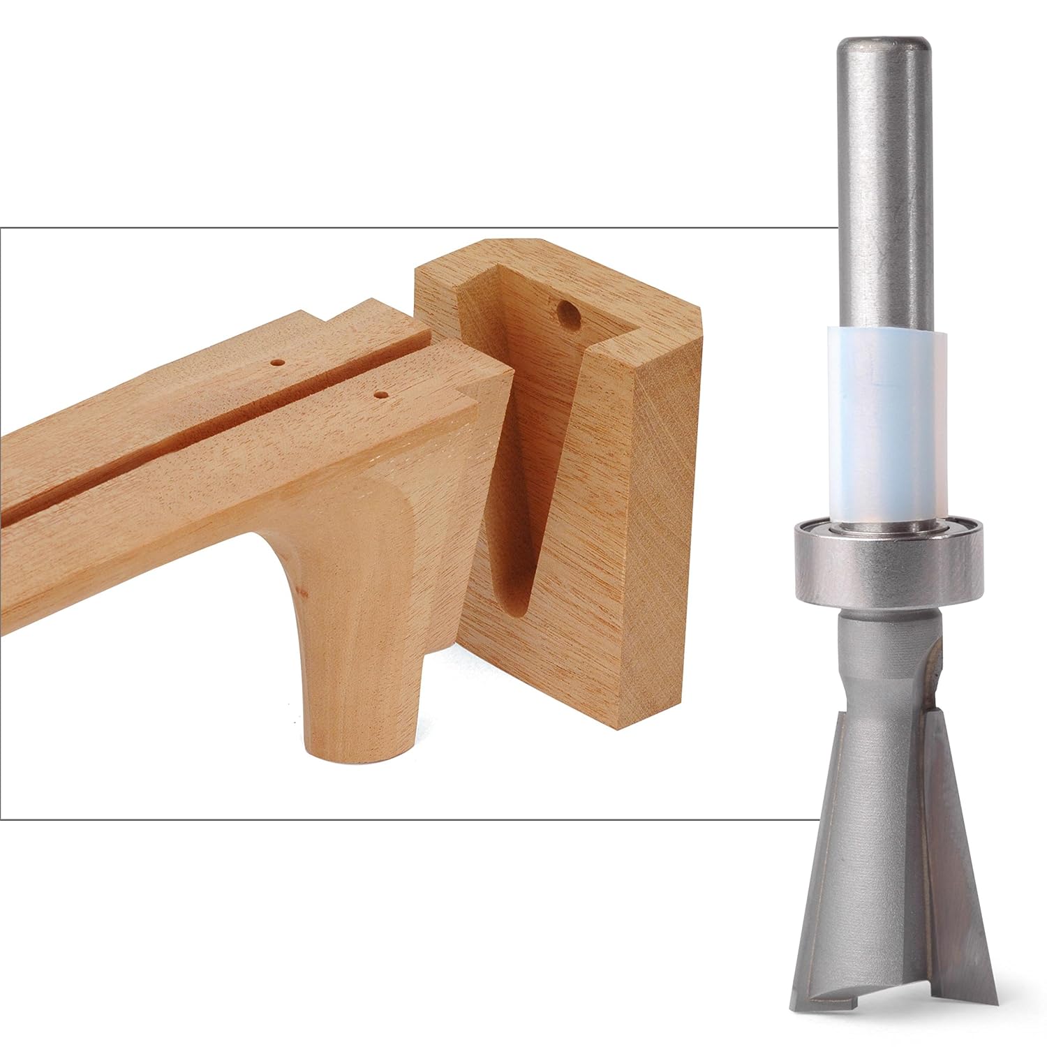 StewMac Neck Joint Router Bit for Cutting Dovetail Neck Joint