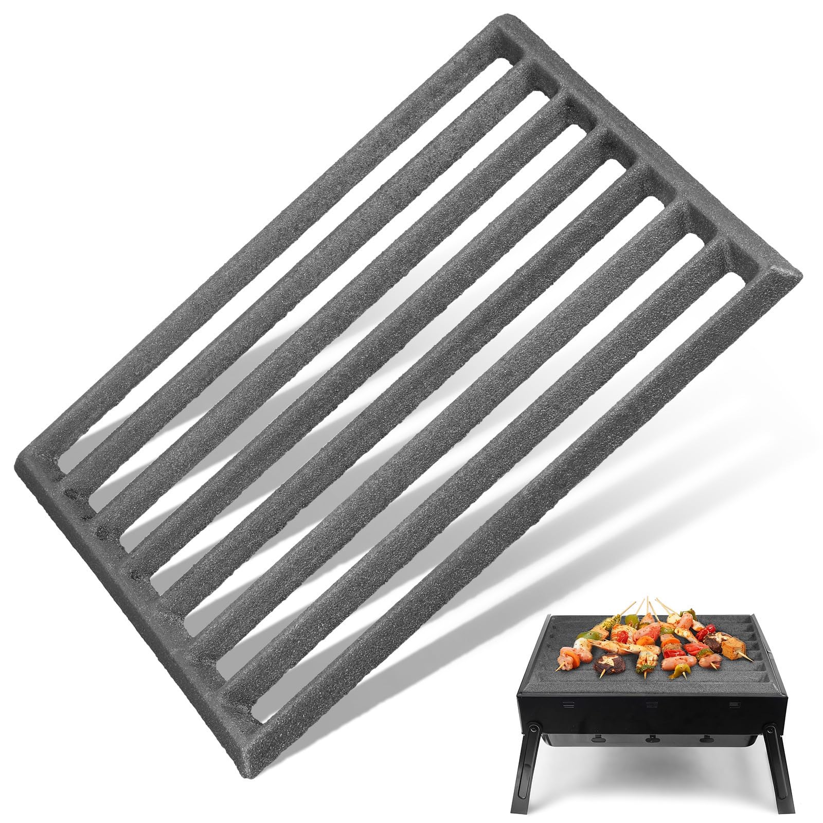 Grille de cheminée résistante haute température à structure épaisse