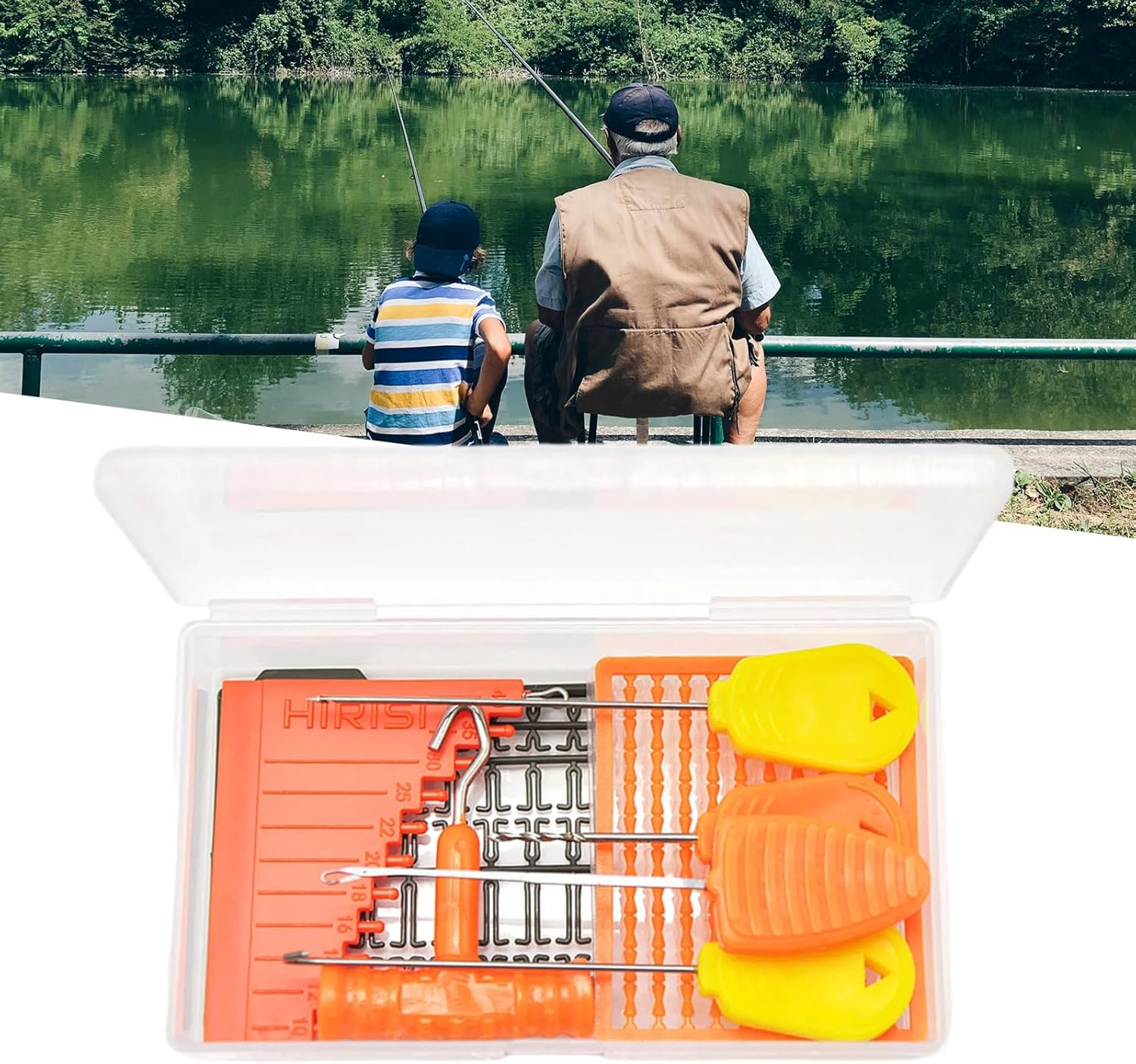 Carps Fishing Baits Needle with Box Baiting Rigging Needle Drillers Carps Fishing Baits Rigs Tool Kits Fishing Accessories