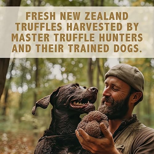 Miniatura 5 de Kiwi Artisan Aceite de trufa negra, aceite de cocina gourmet, aceite de oliva infundido, virutas de trufa real, sin gluten, sin lácteos, vegano, sin