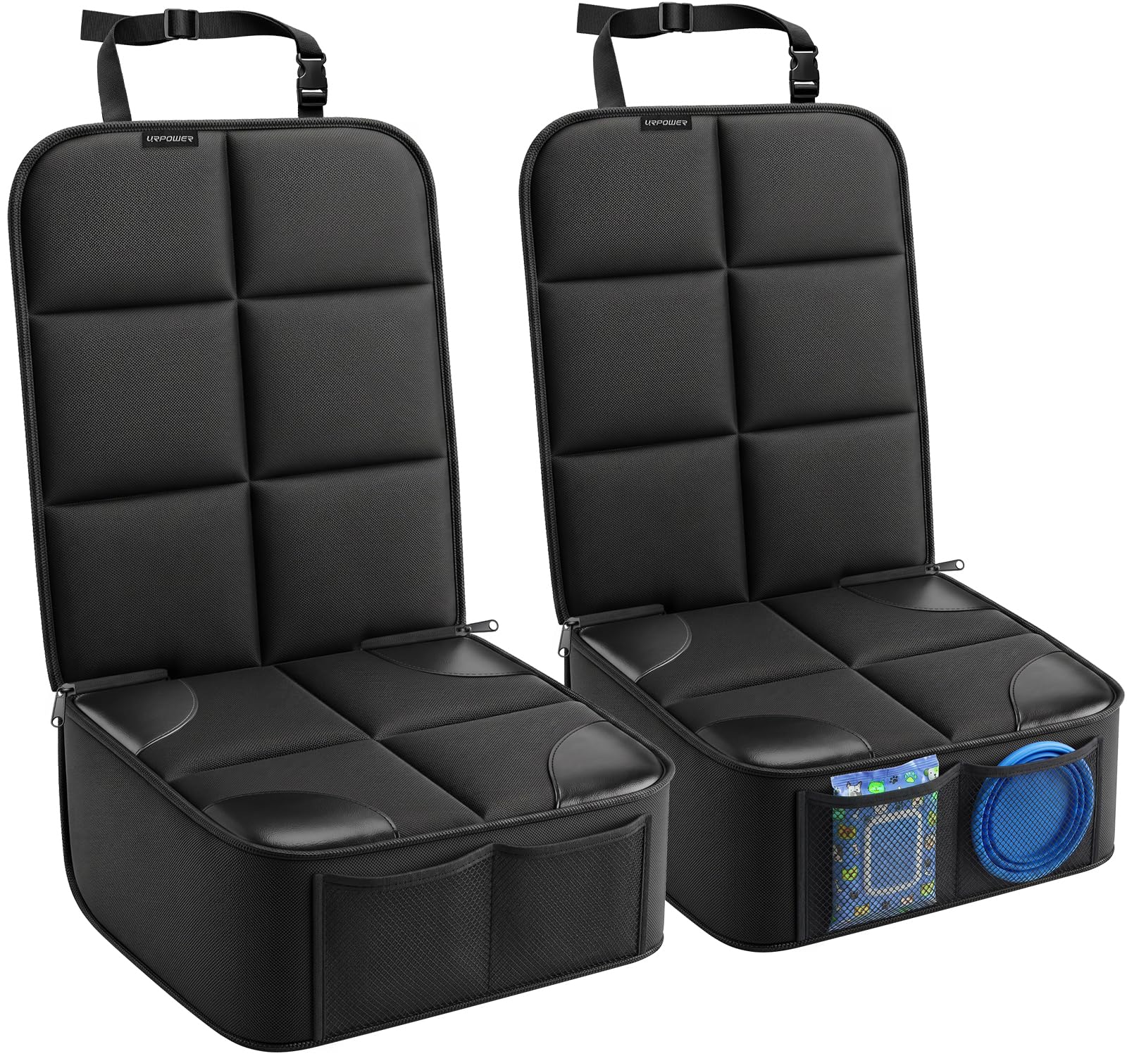 URPOWER Car Seat Protector, 2 Pack Dog Car Seat Cover for Front Seat