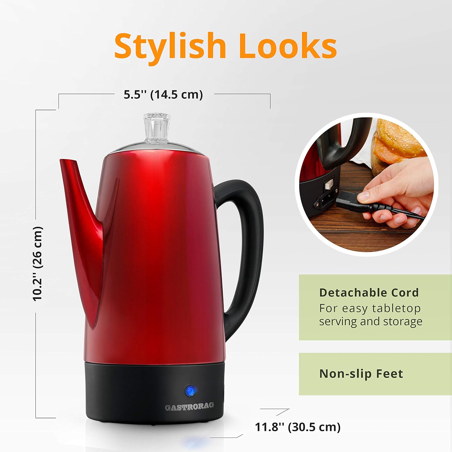 Buy Gastrorag 12 Cup Electric Coffee 
