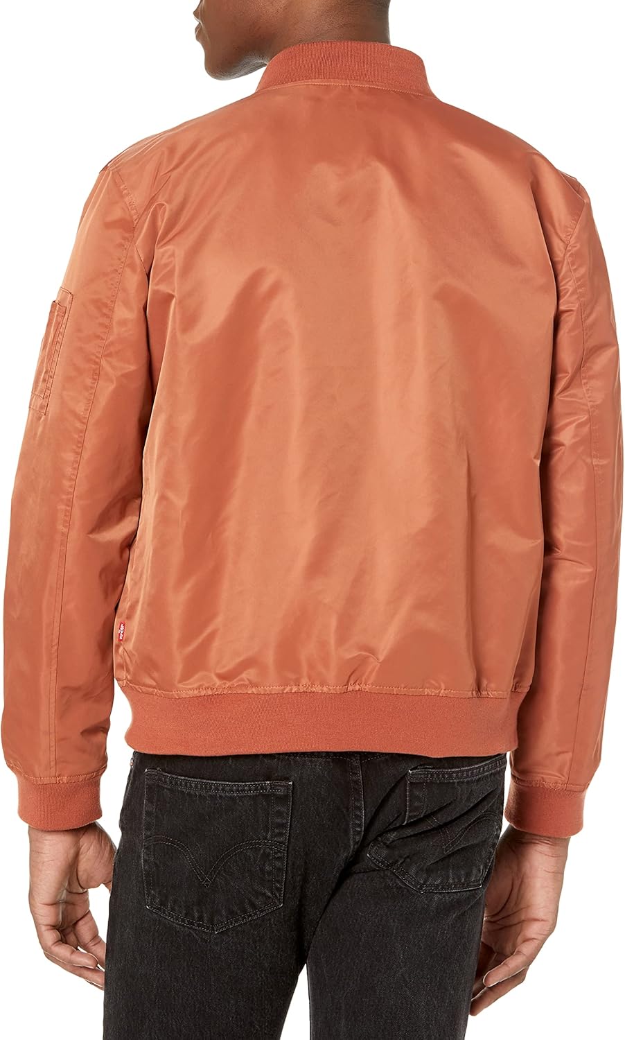 Levi's Men's Flight Satin Unfilled Ma-1 Bomber - Image 4