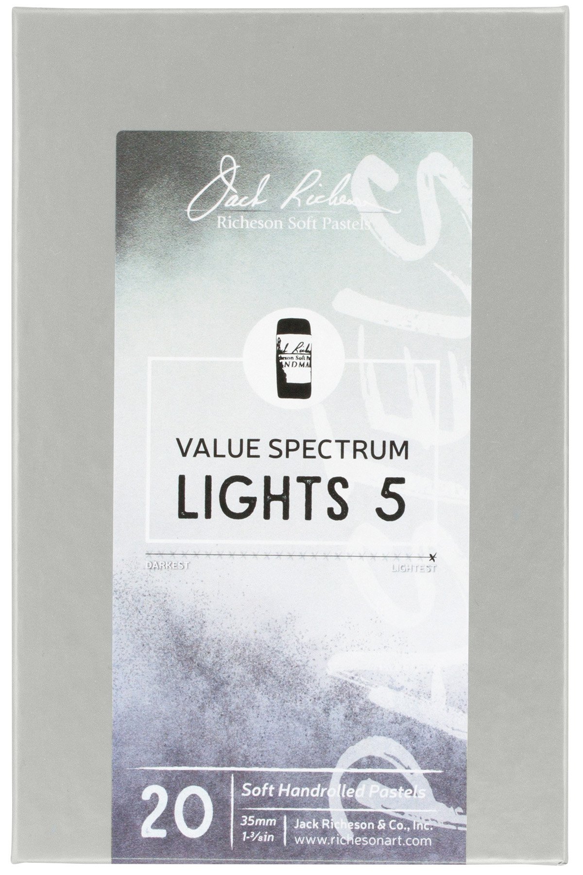 Jack Richeson Value 5, 20-częściowy zestaw, światła spektrum 4 zestawy 20 sztuk, 1 szt. (1 opakowanie)