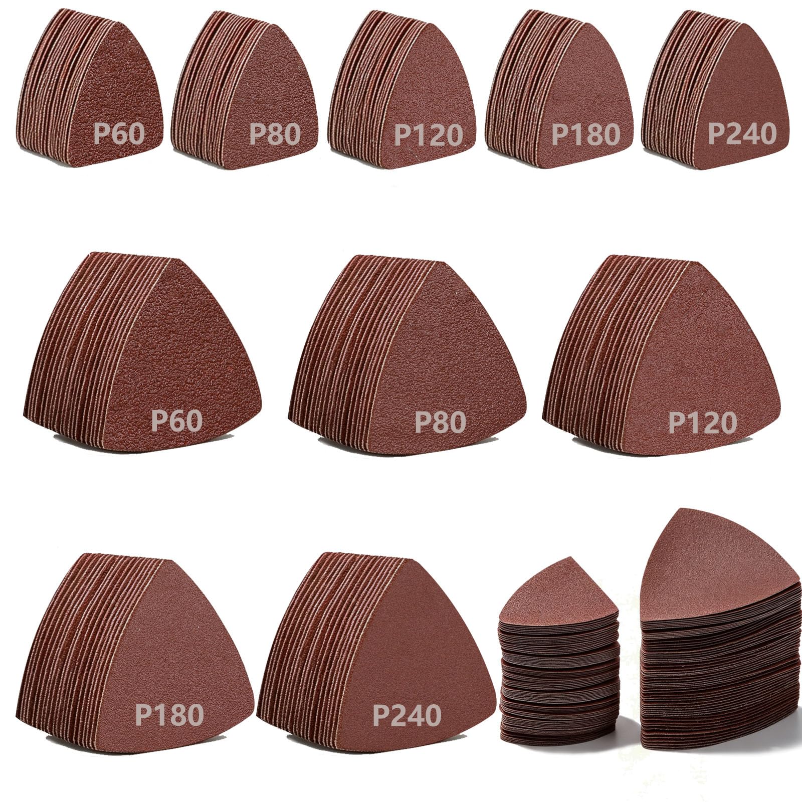 Oscillating Tool Sanding Pads Kit - 114 Pcs -8 Oscillating Tool Sanding Pads Kit - 114 Pcs -8