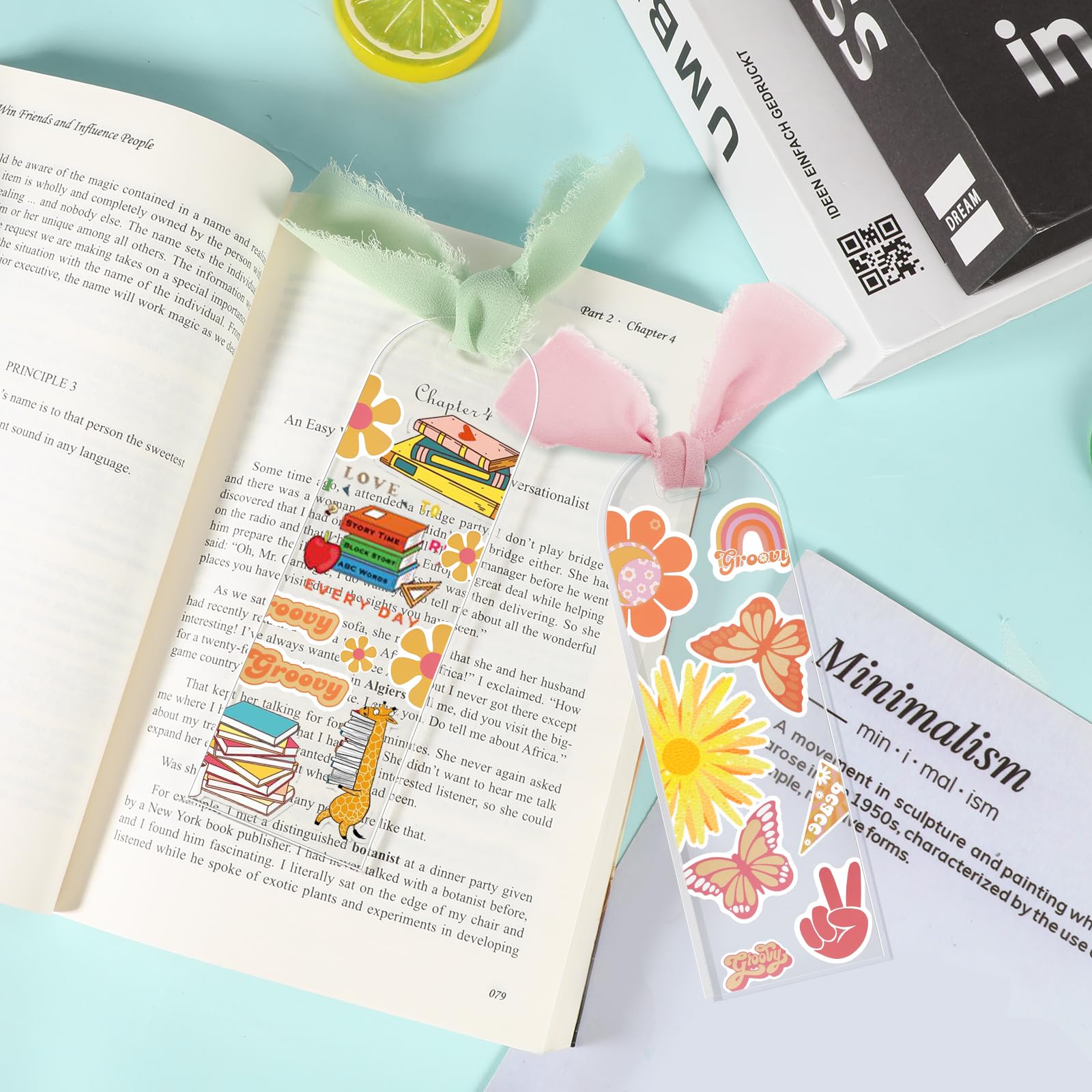 BetterJonny Rechthoekige acryl boekenleggers, 30 stuks, blanco acryl boekenleggers onbewerkt met 36 kleurrijke kwastjes, lege ambachtelijke bladwijzers, transparante boekenlegger voor doe-het-zelf BetterJonny Rechthoekige acryl boekenleggers, 30 stuks, blanco acryl boekenleggers onbewerkt met 36 kleurrijke kwastjes, lege ambachtelijke bladwijzers, transparante boekenlegger voor doe-het-zelf