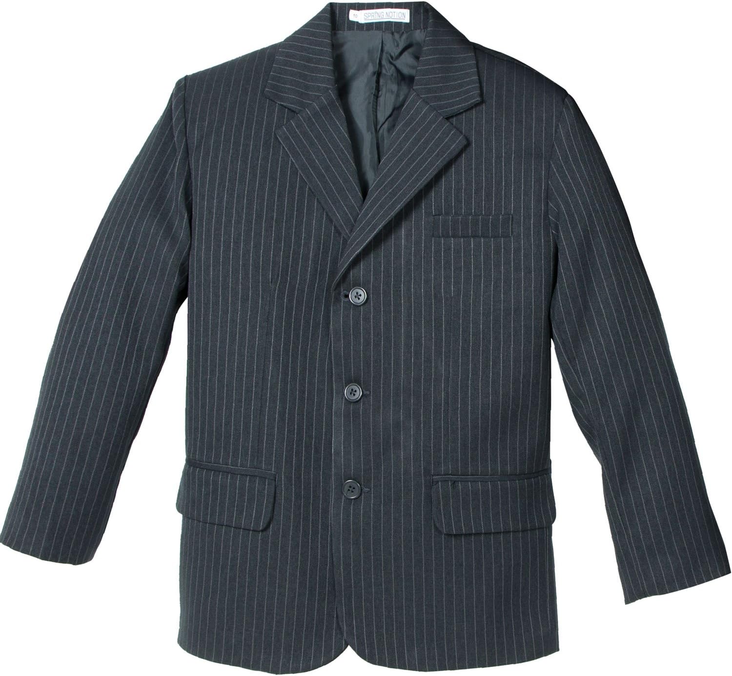 Spring Notion Big Boys' Pinstripe Blazer