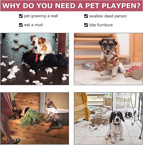 Miniatura 6 de Jaula para perros pequeños de 24 pulgadas, jaulas resistentes para perros pequeños, jaula plegable de alambre de metal con bandejas extraíbles,