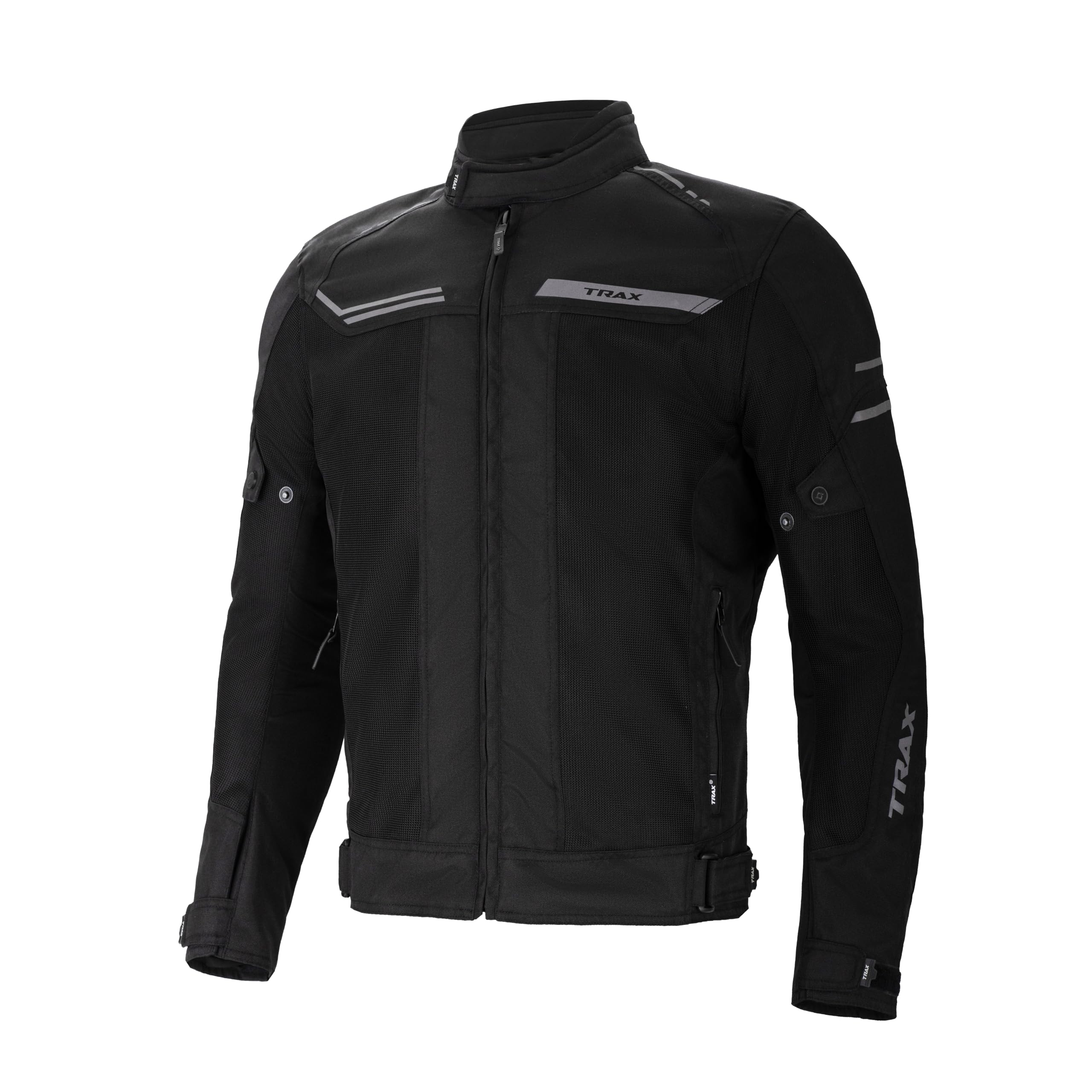 Airborne Sommer-Motorradjacke für Herren – Atmungsaktive Mesh-Schutzjacke mit Belüftung, CE-Protektoren (Level 2), leicht, luftdurchlässige Motorradbekleidung für Straße, Touren & Pendeln