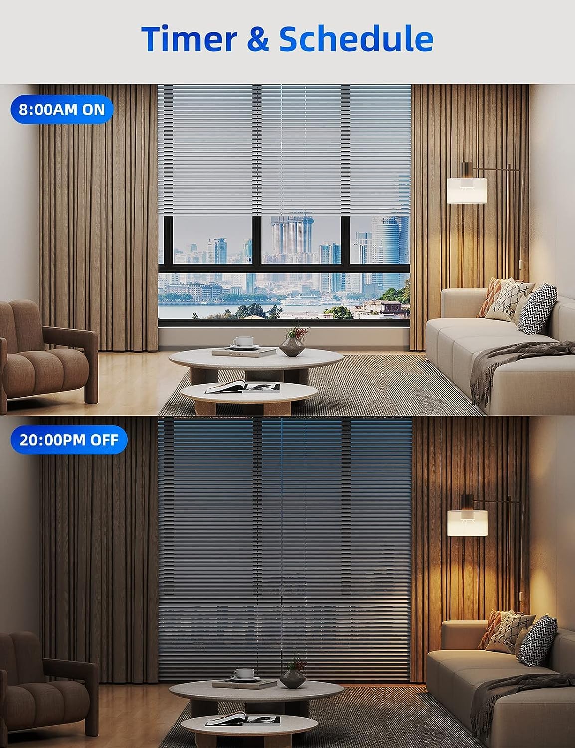 Homekit Wlan Rolladenschalter, Maxcio Smart Jalousieschalter mit Timer/Steuerbare LED, Kompatibel mit Siri, Amazon Alexa, Google
