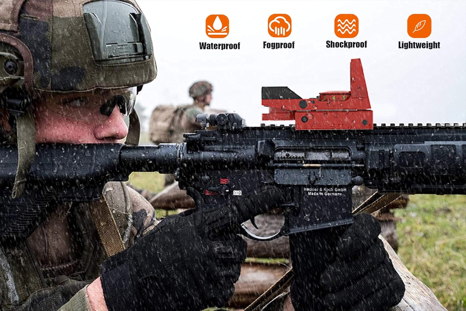 AimSniper Red & Green Dot Sight Tactical Reflex Rifle Scope Adjustable Reticle (4 Styles) with 20mm Weaver Mount Rails : Sports & Outdoors