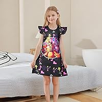 Vista 7 de Vestido para niñas pequeñas, juego de terror, película, ropa para el hogar, regalo de fiesta de cumpleaños